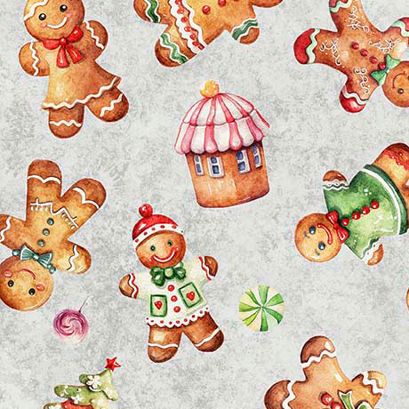 [2600 31183 K] QT Cuties Gingerbread Men