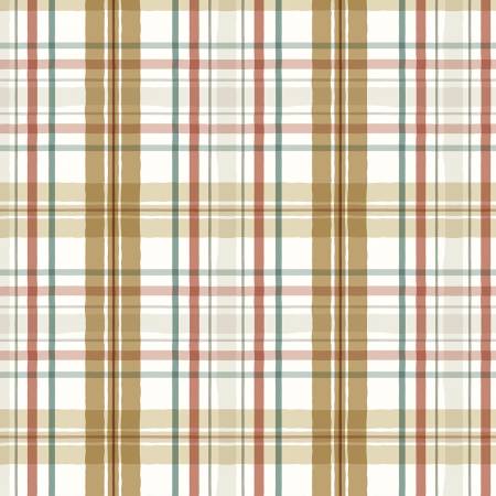 [F98080] Season's Study Plaid Brown