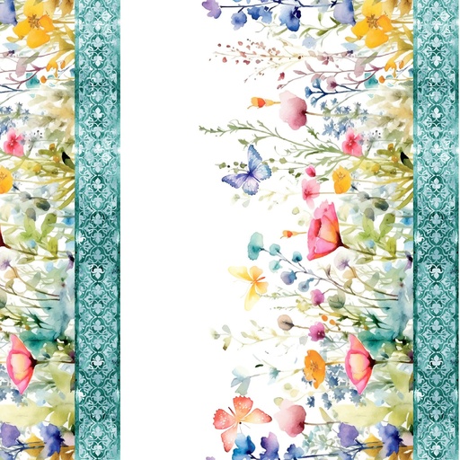 [IBFBUF2BF-1] Butterfly Fantasy Border