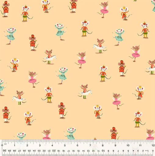 [50166D-3] Heather Ross Studio Edit Nutcracker Mice