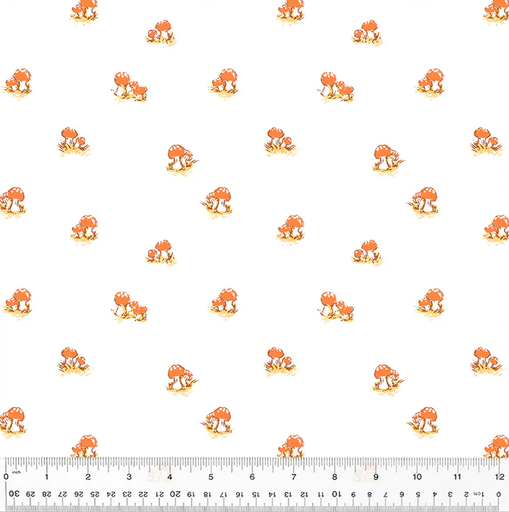 [54325D-3] Heather Ross Studio Edit Mushrooms