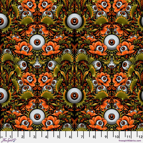 [PWRH127.ORANGE] Costumes & Cobwebs Venus Eye Trap