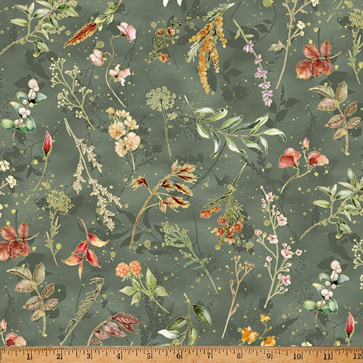 [X5544-410-EARL GREY] Harvest Bouquet Earl Grey Wildflowers