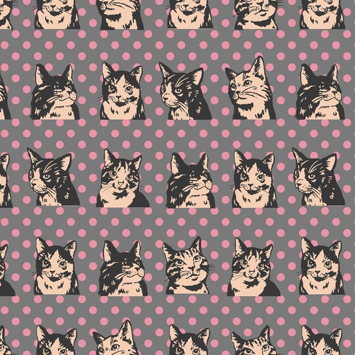 [UNONN2316-12E] In The Pop World Cats