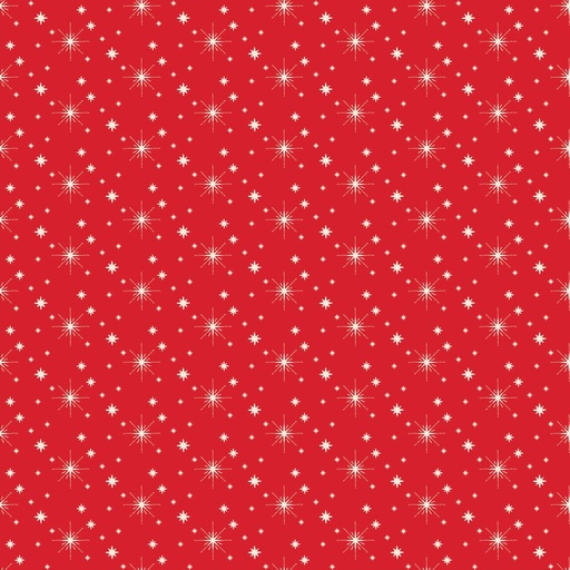 [C16227-RED] Glisten Stars Red