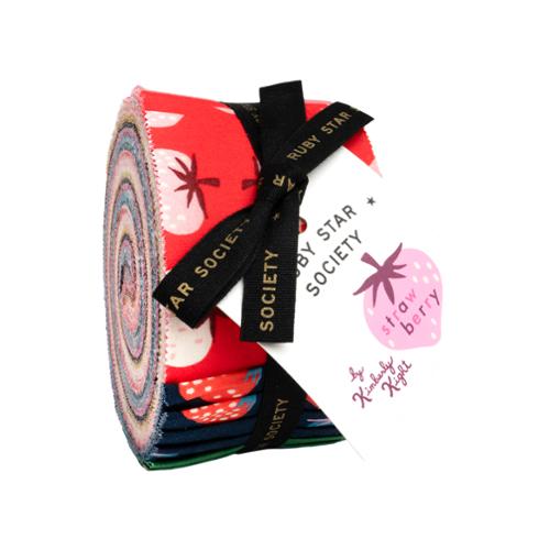 [RS3084JR] Strawberry 2.5" Jelly Roll