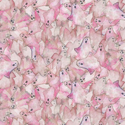 [Y4478-76] Faboolous Ghosts Light Fuchsia