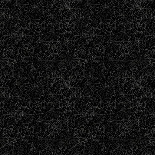 [Y4485-3] Faboolous Spiderweb Black