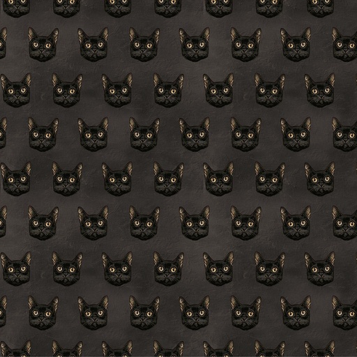 [Y4442-7] Gothic Halloween Eyes On You Dark Gray