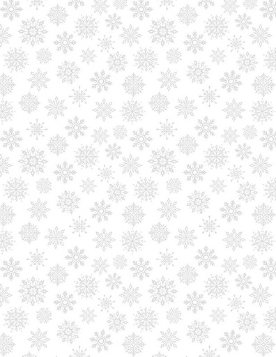 [1817 39164 100] Stocking Stuffers 2 Snowflakes White On White