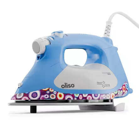 [TG1600-2-KAFFE] Oliso Iron Pro Plus Kaffe Fassett