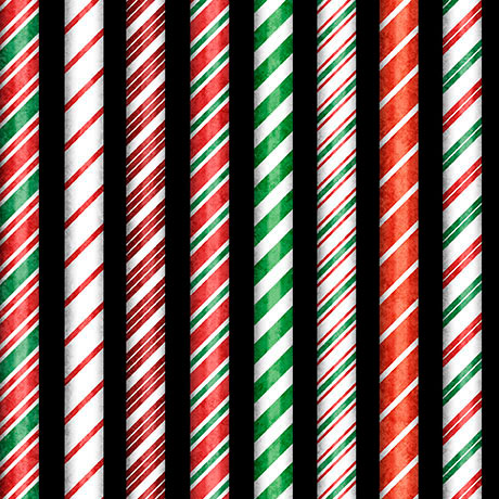 [2600 31165 J] Holly Jolly Candy Cane Stripe