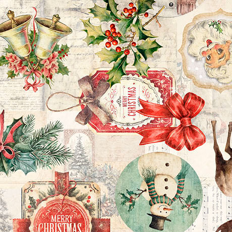 [2600 31160 E] Holly Jolly Christmas Collage