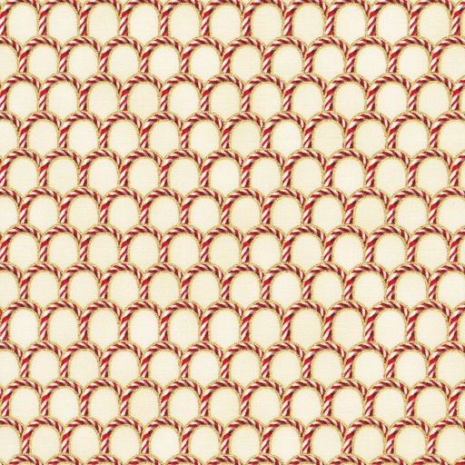 [SRKM-22952-85 VANILLA] Holiday Flourish Peppermint Twist Vanilla