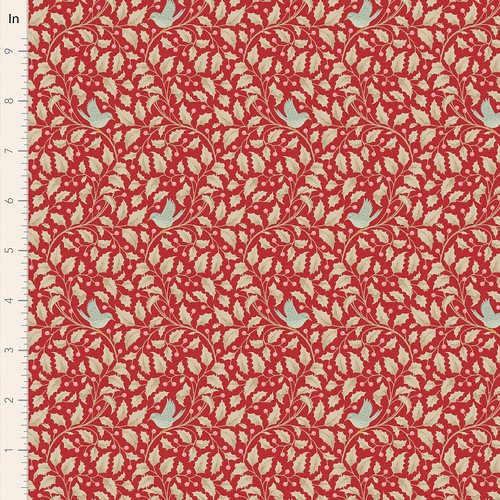 [TIL100621] Tilda Merry Little Christmas Holly Red