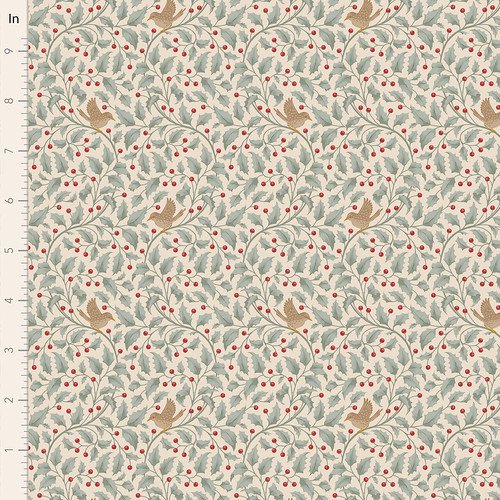 [TIL100626] Tilda Merry Little Christmas Holly Duck Egg