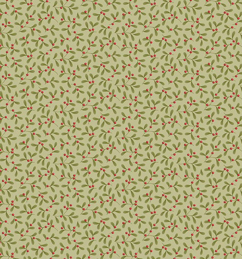 [TIL100633] Tilda Merry Little Christmas Mistletoe Pistachio