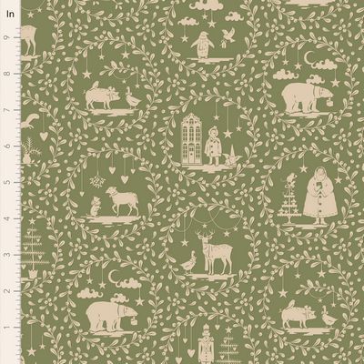 [TIL100635] Tilda Merry Little Christmas Paperscenes Artichoke