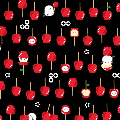 [AP-52106-2E] Cosmo Candy Apple Snowbirds Canvas