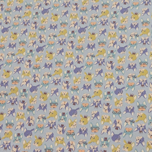 [YK-31120-2C] Kokka French Bulldogs