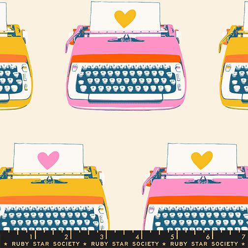 [RS0104 11] Best Day Ever Natural Typewriters