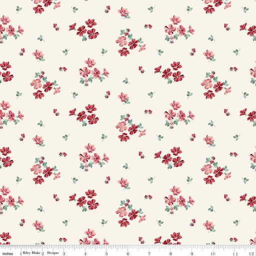 [C16871-CREAM] Love You Always Flower Toss Cream