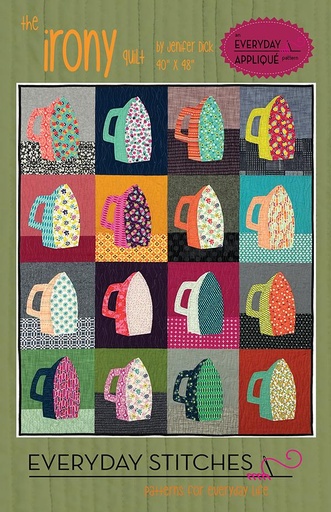 [ES 407IRO] The Irony Quilt Pattern