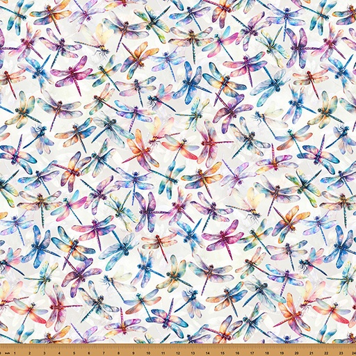 [X5701 20-NATURAL] Wings Over Wildflowers Natural