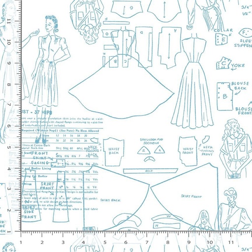 [STELLA-DFG3287 WHITE] Sew Far Sew Good