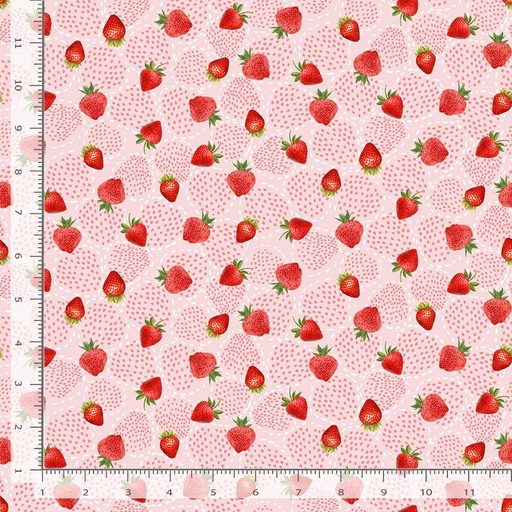 [FRUIT-CD3404 BERRY] Dotty Strawberries