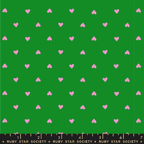 [RS0091 34] Trinketry Deep Verdant Neon Hearts