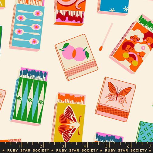 [RS0109 11] Trinketry Natural Neon Matchbook