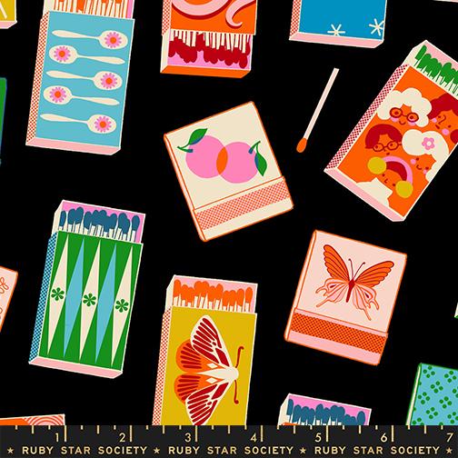 [RS0109 21] Trinketry Black Matchbook