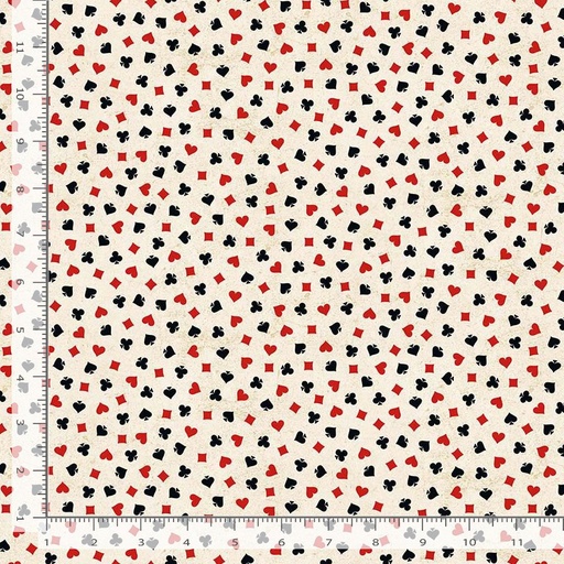 [FUN-CD4233 CREAM] Down The Rabbit Hole Card Suits