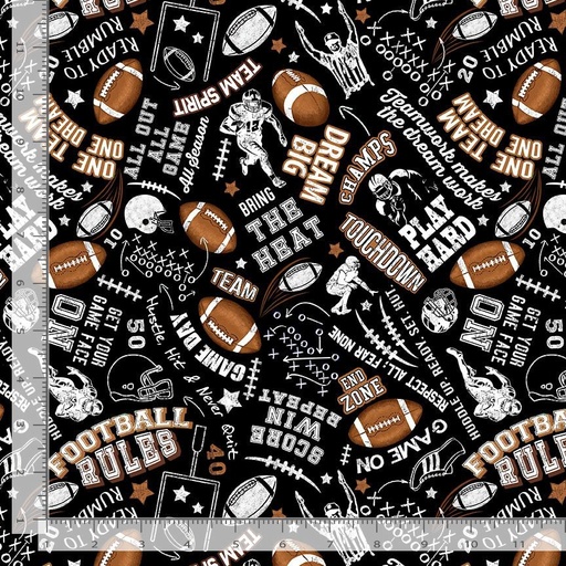 [GAIL-CD3717 BLACK] Football Rules