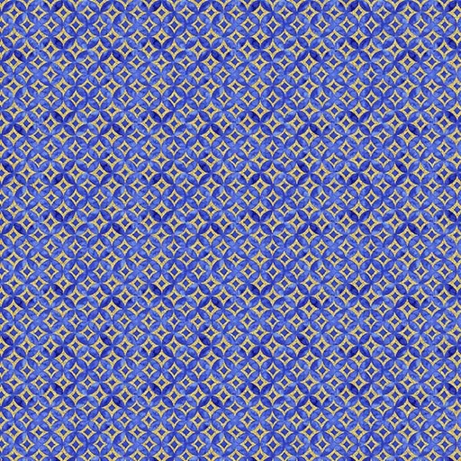 [LOTUS-CM3989 BLUE] Moonlight Metallic Geo