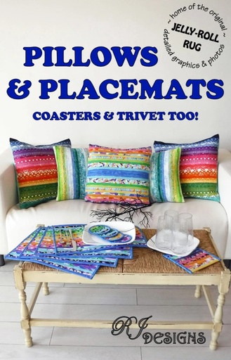 [RJD200] Pillows & Placemats Pattern
