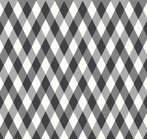 [C17473-BLACK] Frank and Friends Diamonds Black