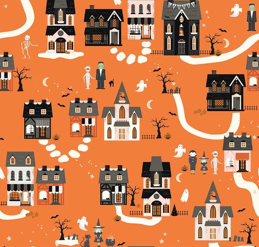 [C17471-ORANGE] Frank and Friends Houses Orange