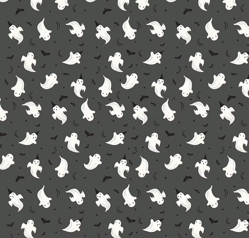 [GC17475-CHARCOAL] Frank and Friends Ghosts Charcoal Glow In The Dark