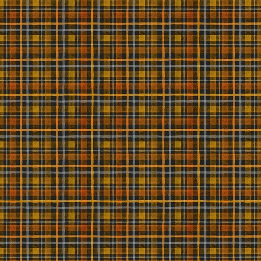[55186-1] Happy Haunting Halloween Plaid Night