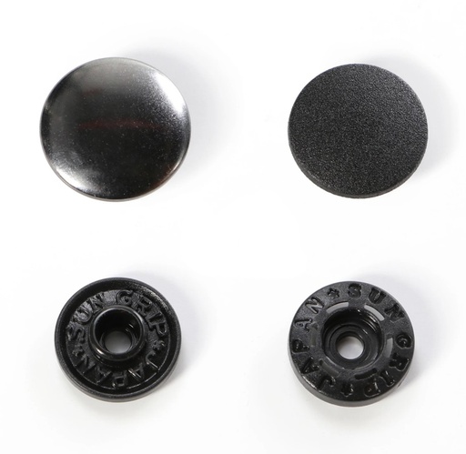 [HAR-SN-BM-FOUR] Tool-Free Snaps 4pk Black Metal