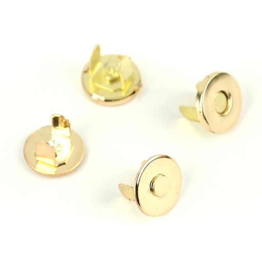 [STS175G] Magnetic Snaps 1/2in Gold