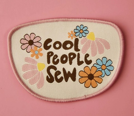 [KC368] Cool People Sew Patch