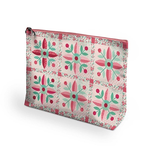 [ST-48379] Lori Holt Berry & Sage Vinyl Project Bag