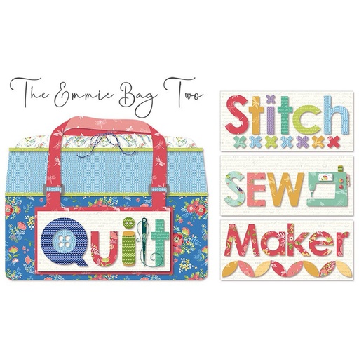 [P266-EMMIEBAG2] The Emmie Bag 2 Machine Embroidery Design