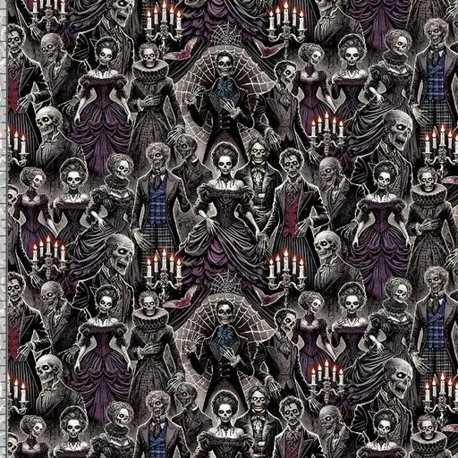 [WICKED-CD4139 GREY] Day Of The Dead Gala