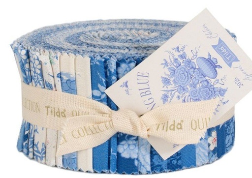 [TIL300269] Tilda Something Blue 2.5" Jelly Roll