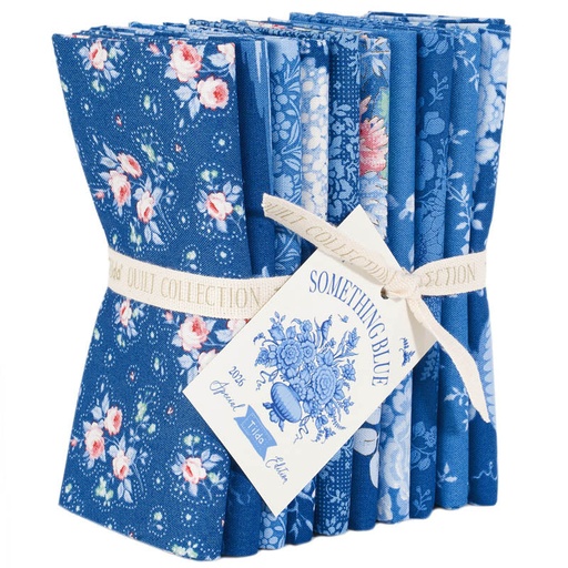 [TIL300263] Tilda Something Blue Dark FQB 10pc