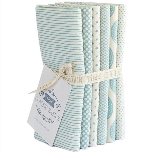 [TIL300035] Tilda Basic Classics FQB Light Blue 6ct